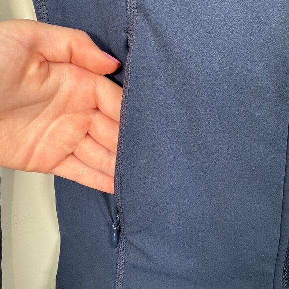 Sweaty Betty Power Boost Zip Jacket Size XXSmall  Blue Workout Athletic Active 0 - Picture 6 of 10